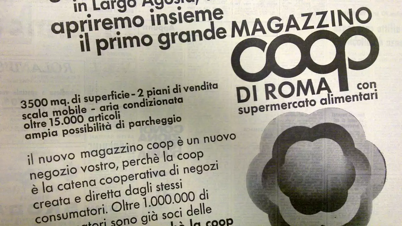 La Coop compie 50 anni a Roma