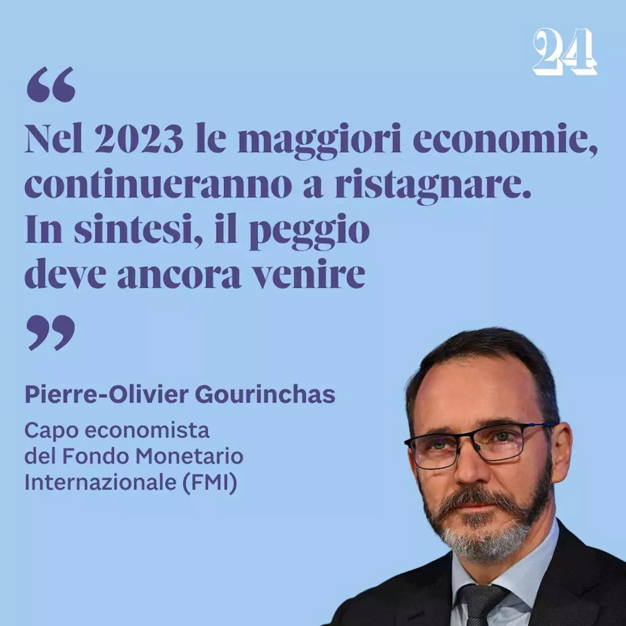 Fmi abbassa le previsioni per il 2023: 'Il peggio deve venire' - Il Sole 24 ORE