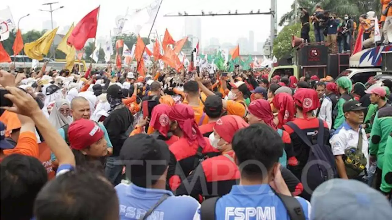 Besok, 50.000 Buruh Demo: Tolak Harga BBM Naik dan PHK hingga Sahkan RUU PPRT