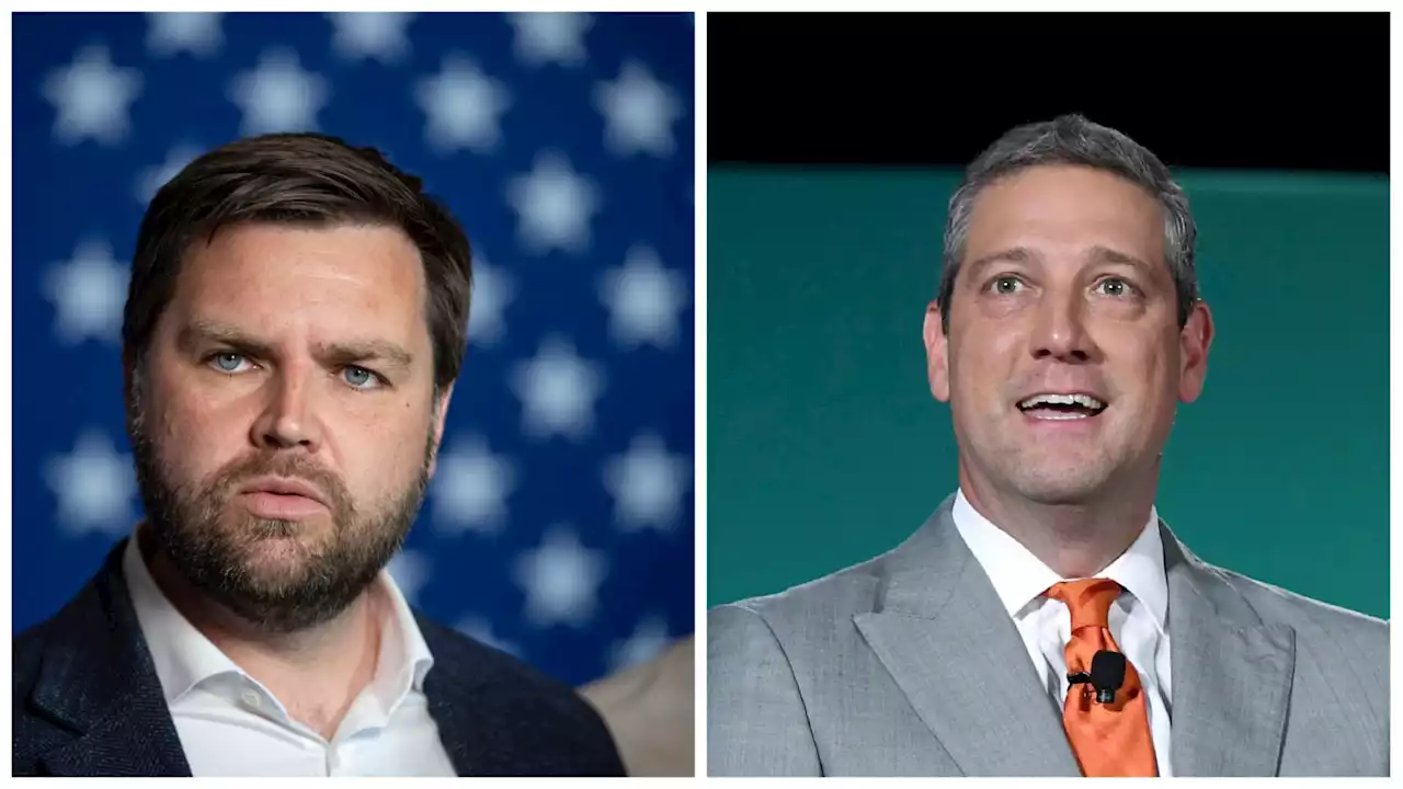 Tim Ryan and JD Vance Trade Insults In Bitter Ohio Senate Debate