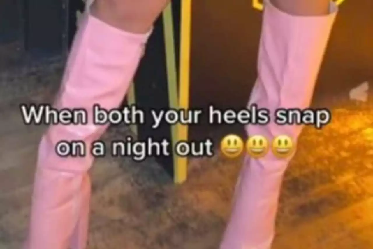 I forked out for pink Shein boots for a night out & they didn’t last the evening