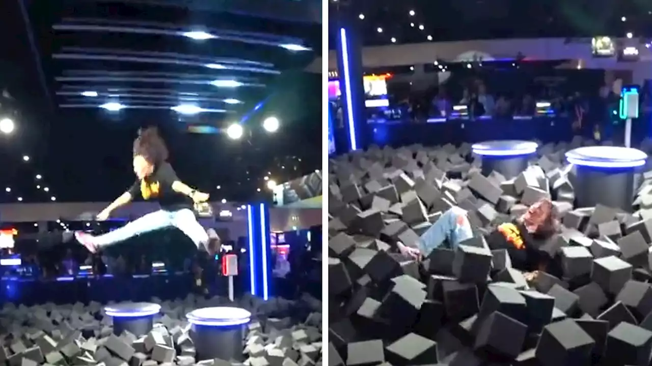 Twitch Streamer Adriana Chechik Breaks Her Back in Foam Pit at TwitchCon