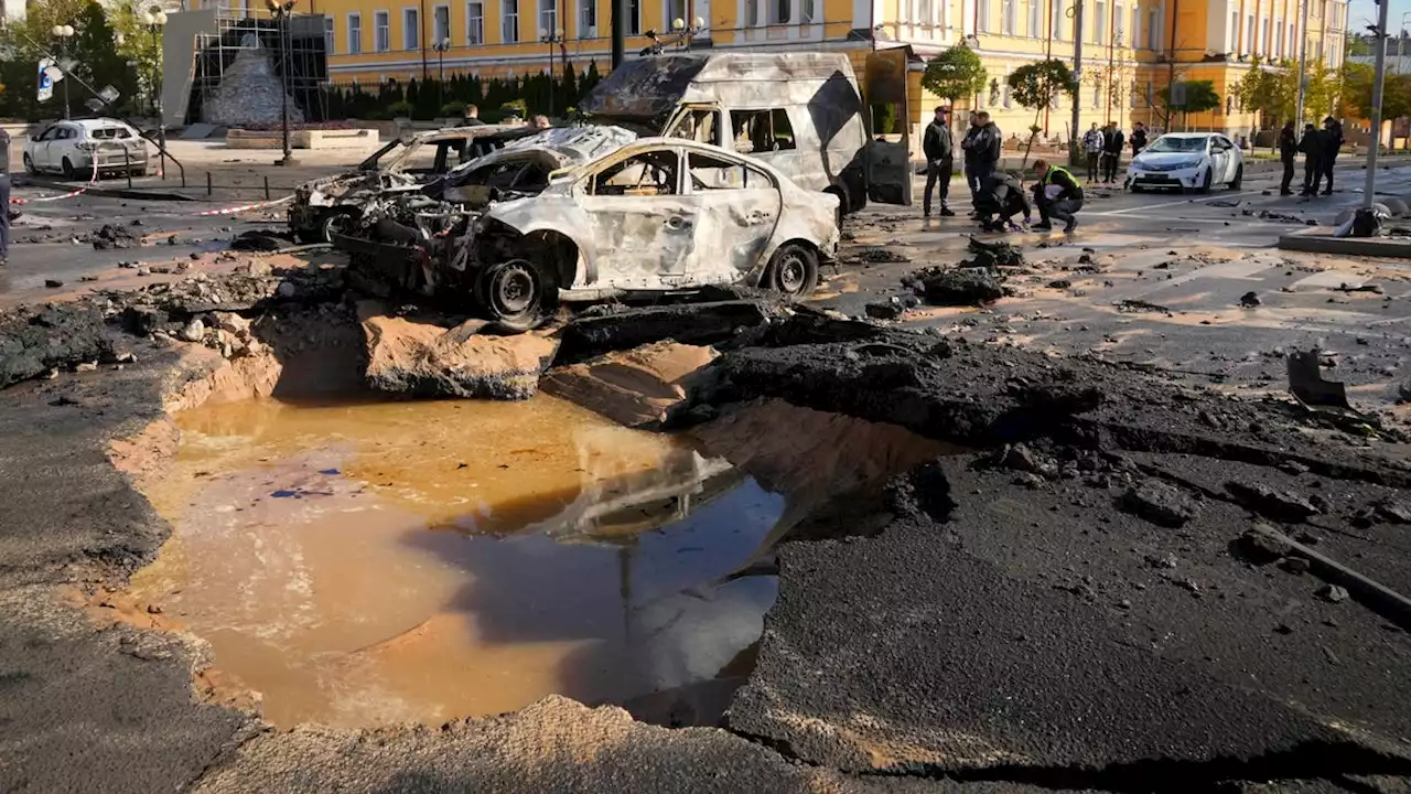 Biden condemns Putin's 'brutality,' pledges support for Ukraine after Russia unleashes deadly retaliation strikes: Live updates