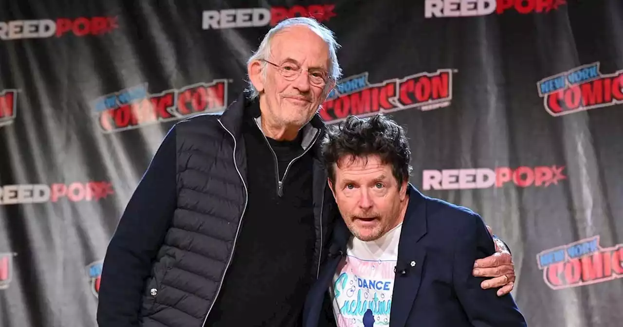 Back to the Future's Michael J. Fox, Christopher Lloyd Reunite at NYCC