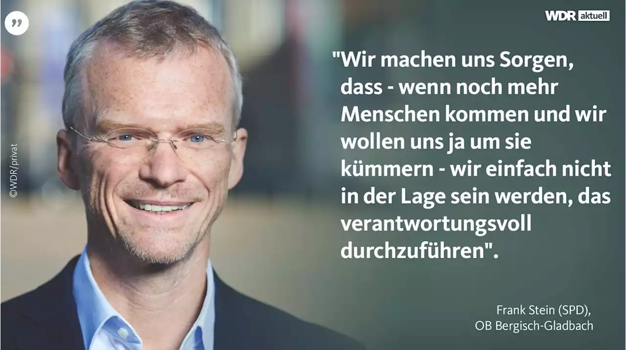 Vor dem Flüchtlingsgipfel: Die Lage in Nordrhein-Westfalen