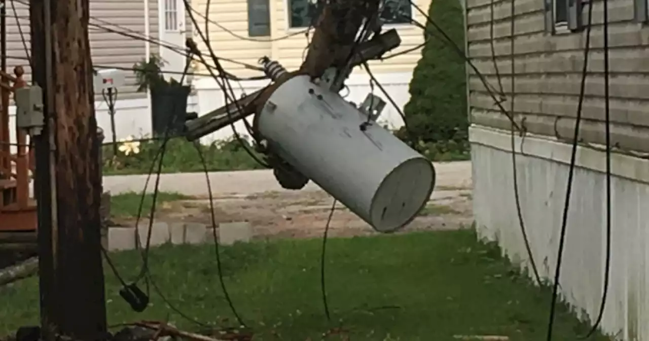 Willoughby neighborhood left with toppled power poles and thousands in damage