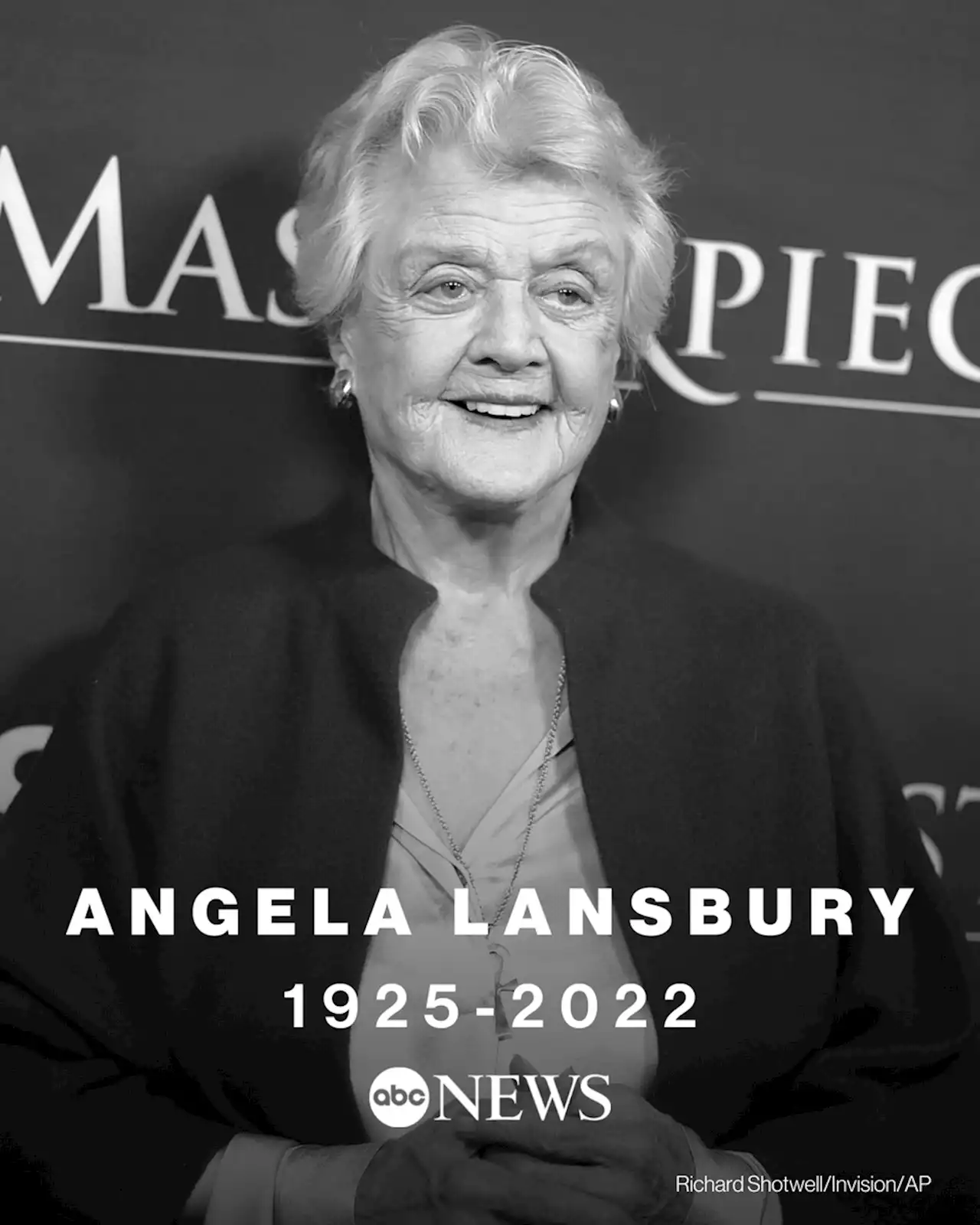 Actress Angela Lansbury, star of 'Murder, She Wrote' and 'Beauty and the Beast,' dies at 96