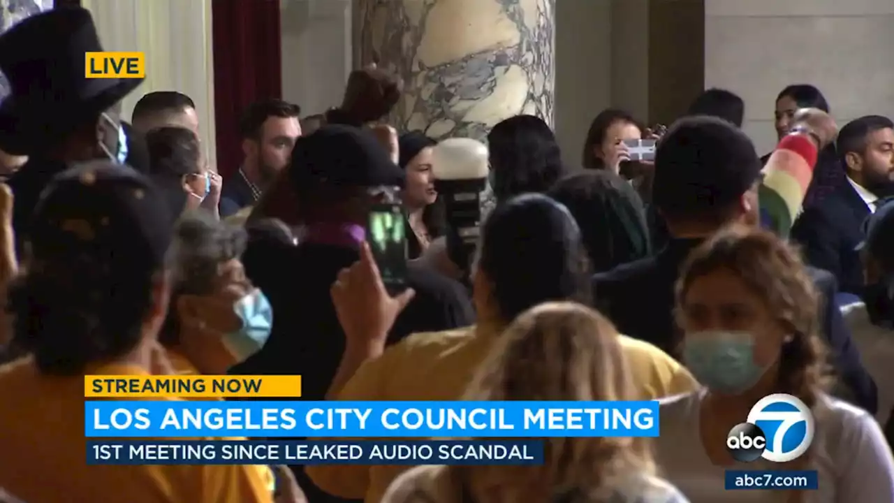 LA City Council meets for 1st time following leaked audio of racist remarks