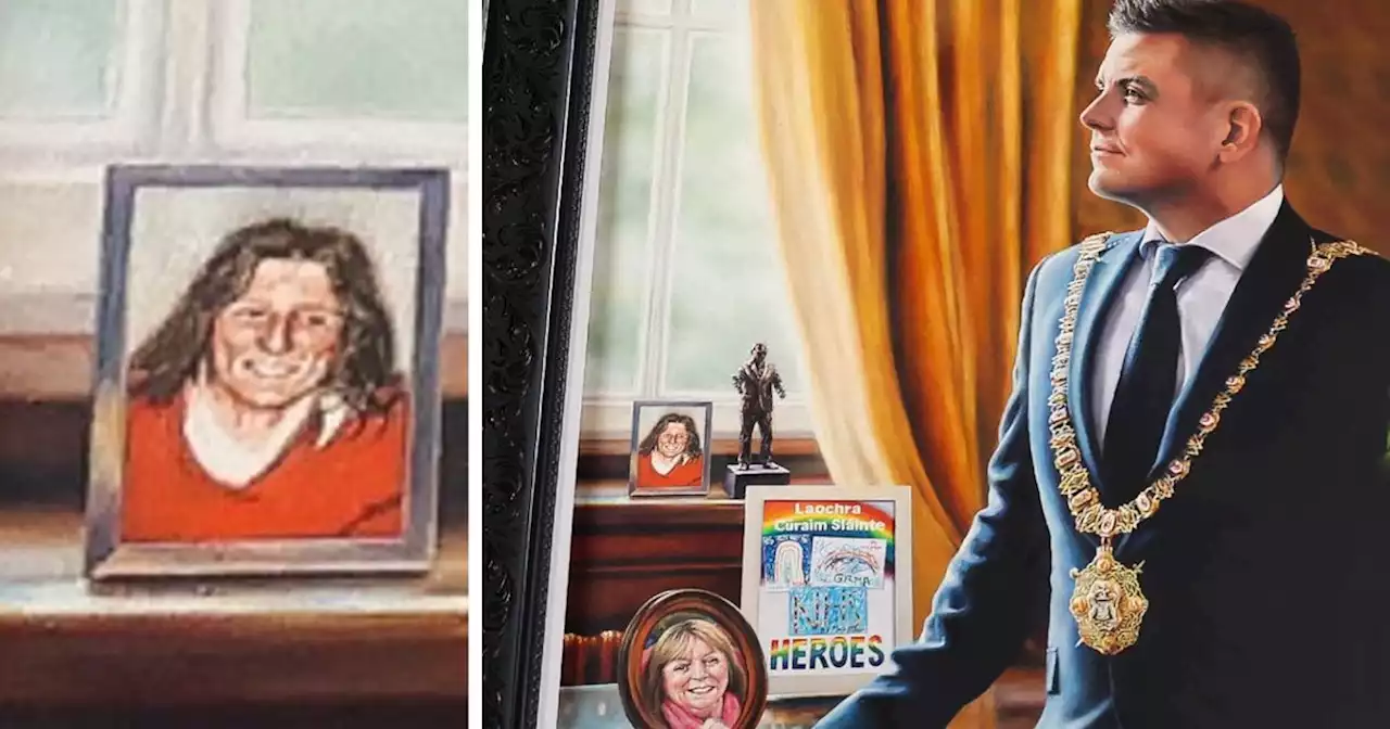 Unionists slam Sinn Fein mayor portrait over Bobby Sands image