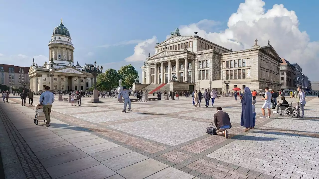 Berlin: Der Gendarmenmarkt wird mehr als zwei Jahre lang Großbaustelle