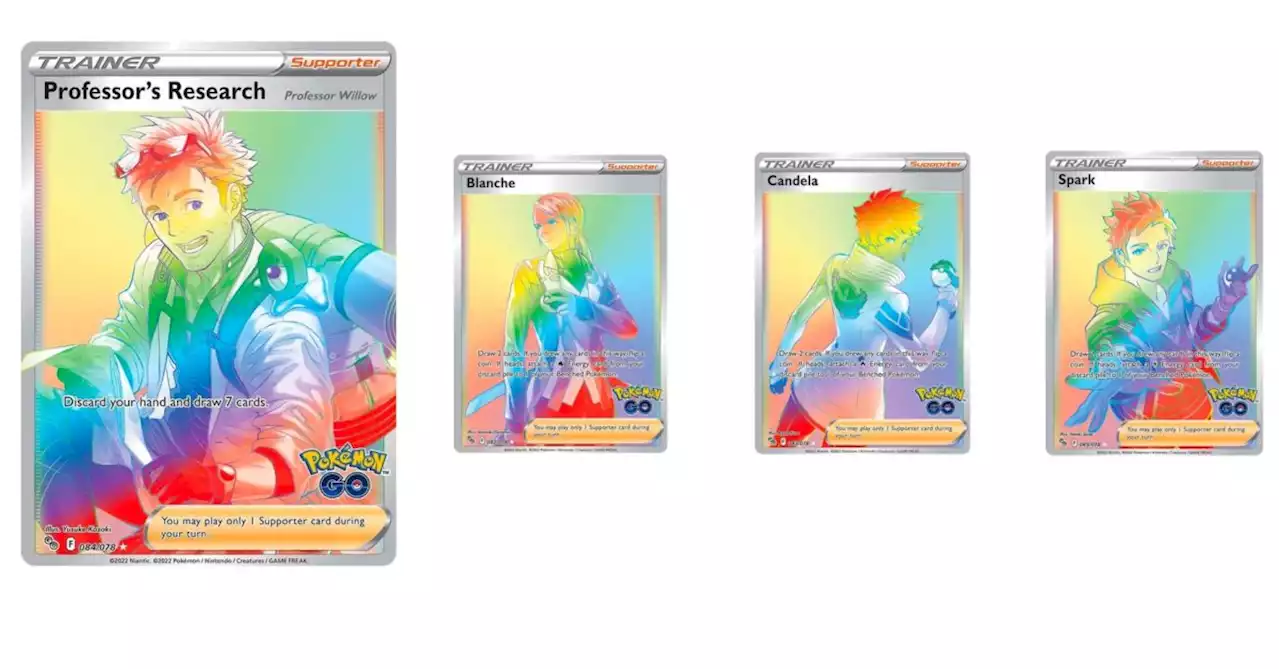 The Cards Of Pokémon TCG: Pokémon GO Part 24: Rainbow Trainers