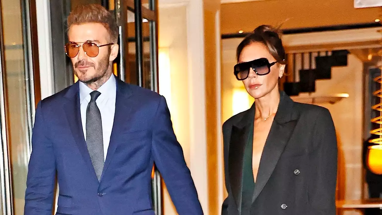 The Beckhams Put A Chic Spin On Couple’s Tailoring