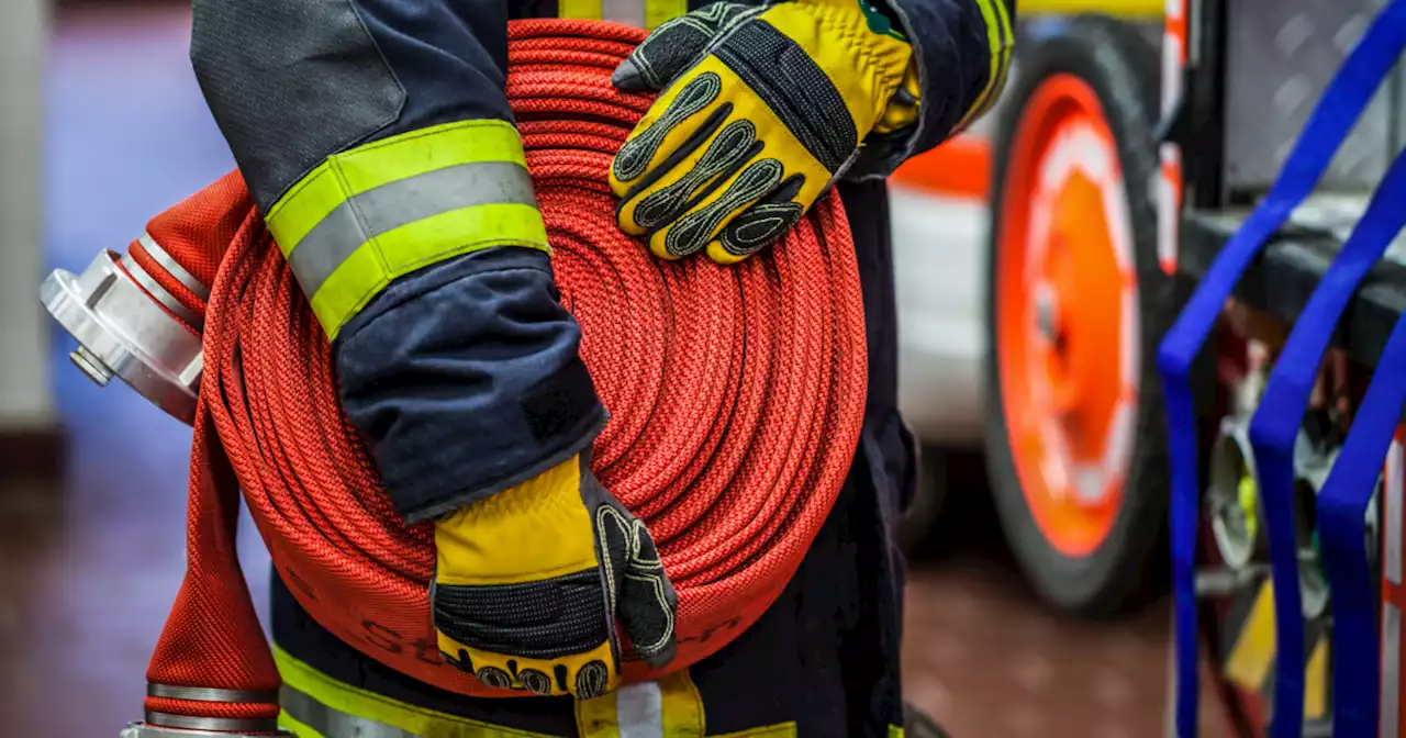 1 man hospitalized after fire at Dallas duplex