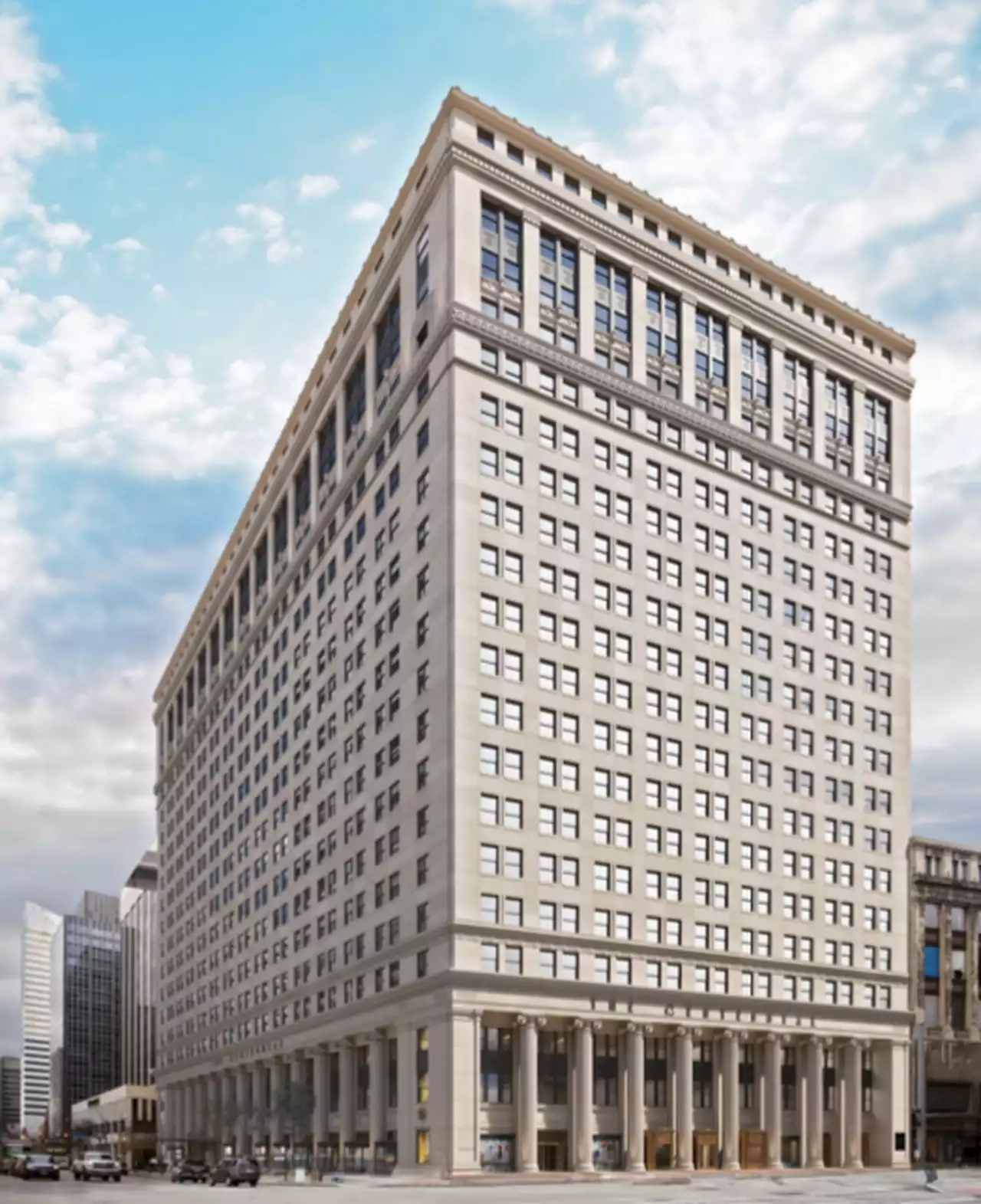 Conversion of offices to apartments lead to lower office vacancy rates in downtown Cleveland