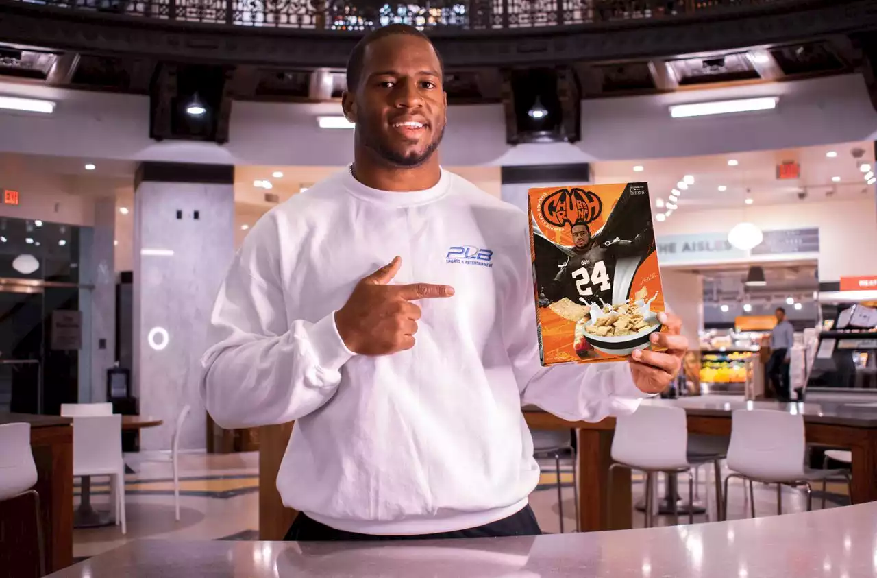 Nick Chubb’s Chubb Crunch cereal available again at Heinen’s