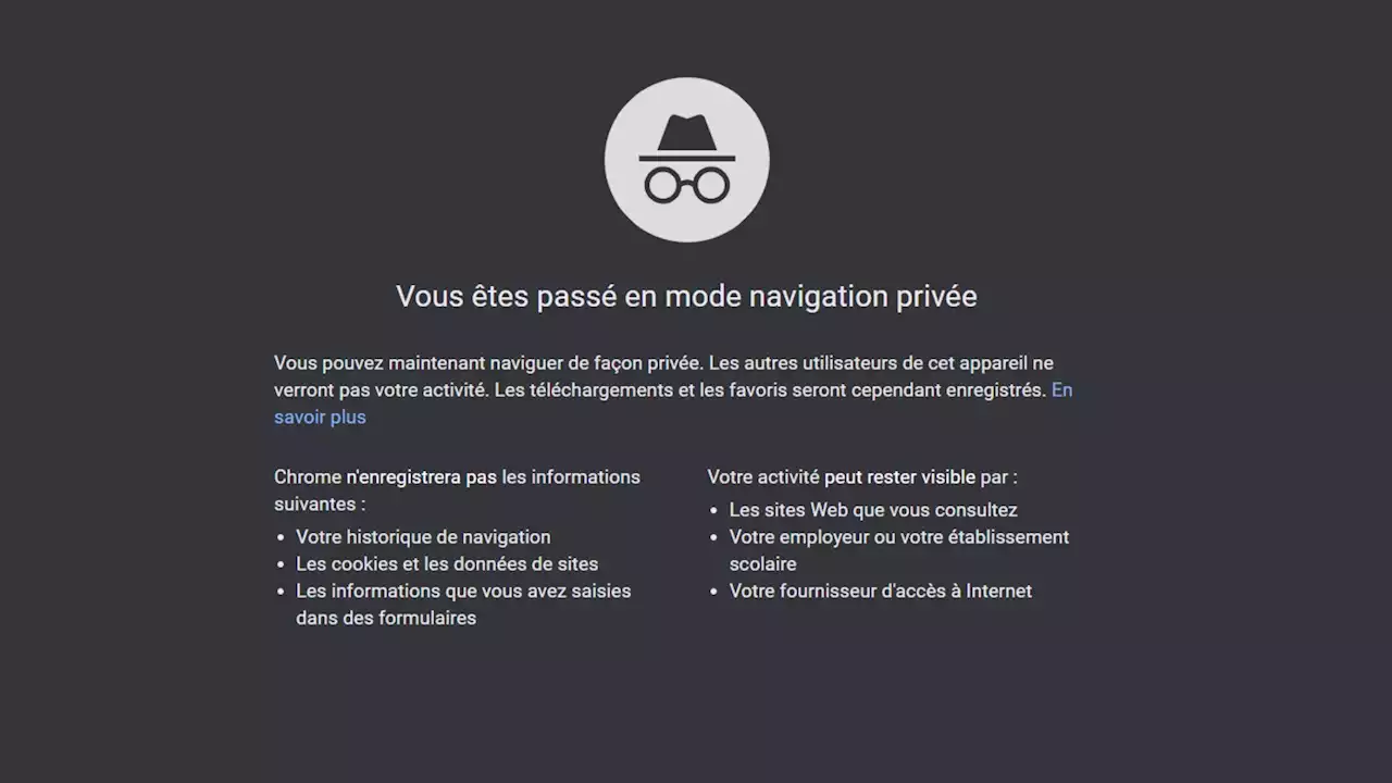 En interne, les employés de Google se moquent du mode incognito de Chrome