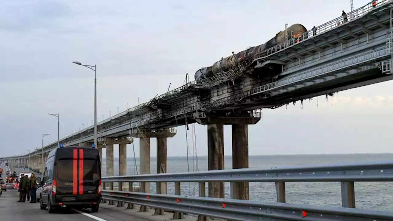 Russian authorities arrest eight people following Crimea bridge blast | CNN