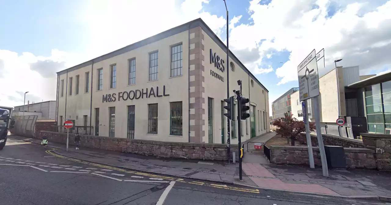 Man arrested after early morning break-in and assault in M&S shop