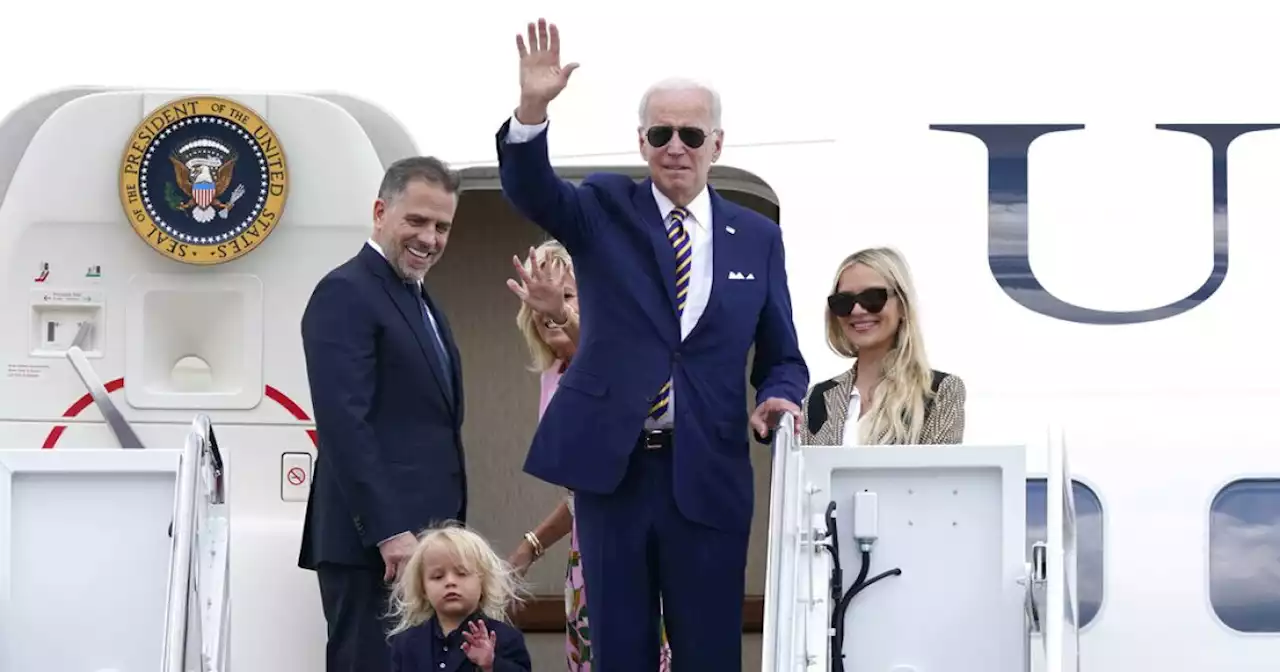 Biden says he's 'proud' of son Hunter despite possible criminal charges