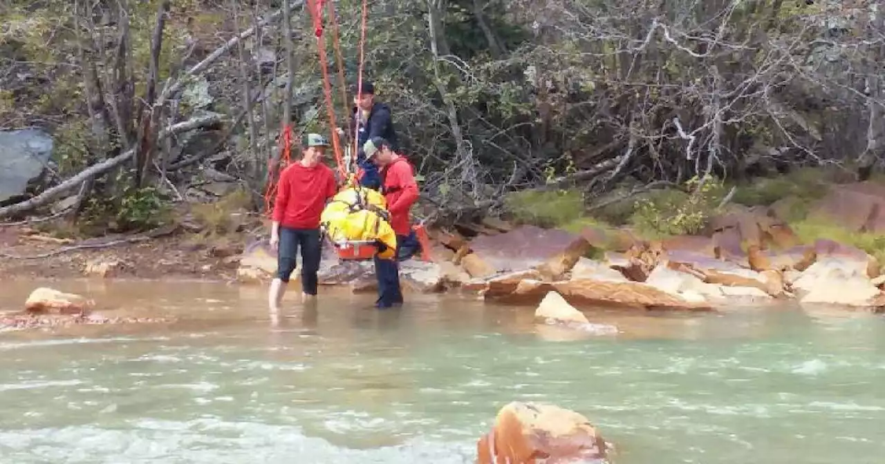 Injured hiker flags down help after spending two nights in San Juan County wilderness with broken leg