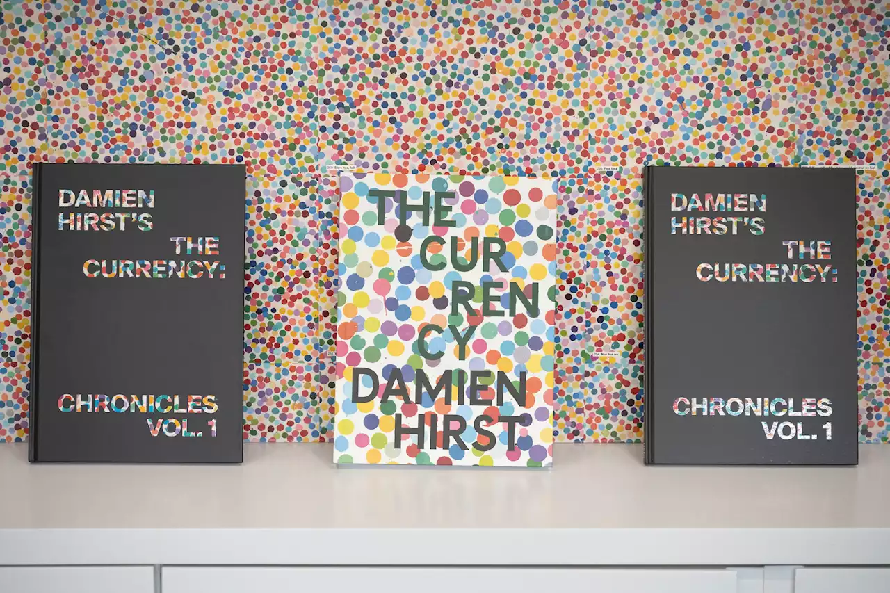 Kunstprojekt 'The Currency' - Damien Hirst verbrennt seine Bilder