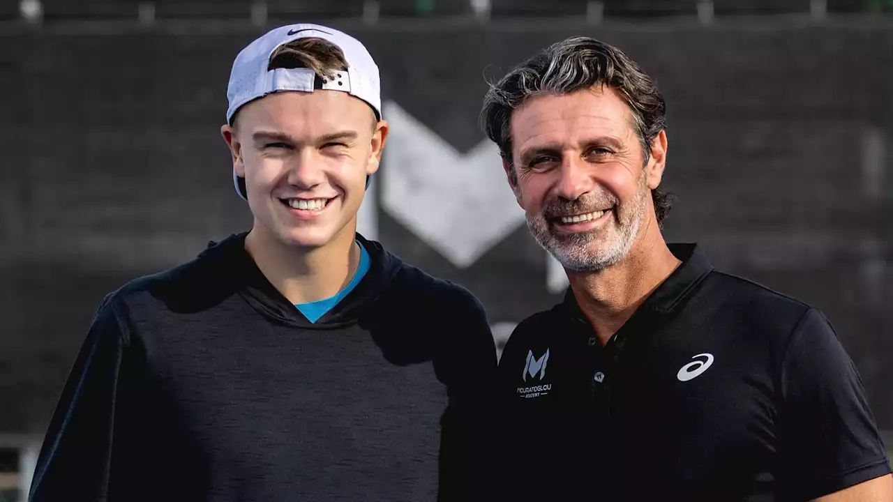 Holger Rune wird ab sofort von Patrick Mouratoglou trainiert