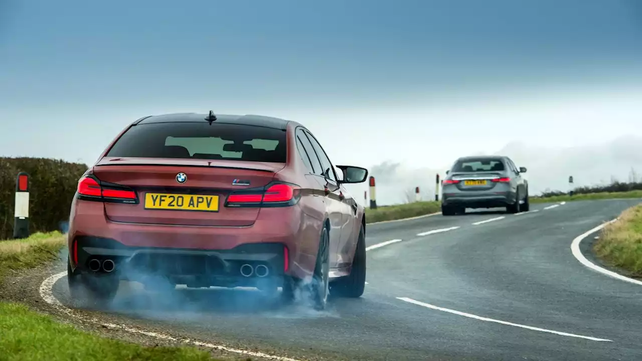 Mercedes-AMG E63 S v BMW M5 Competition – supersaloon face-off | Evo