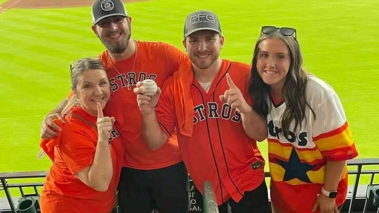 'This birthday will be hard to top' Astros fan catches Alvarez's walk-off homerun ball