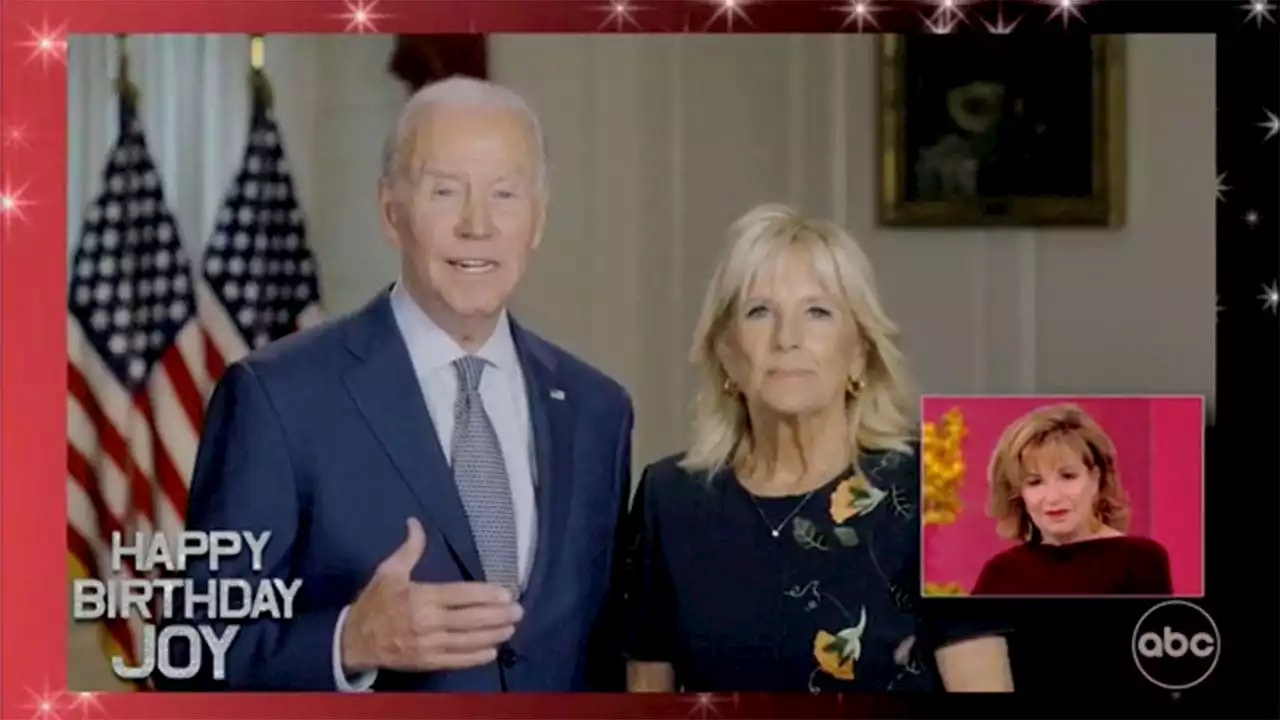 'The View' host Joy Behar gets happy birthday wish from President Biden, First Lady Jill Biden