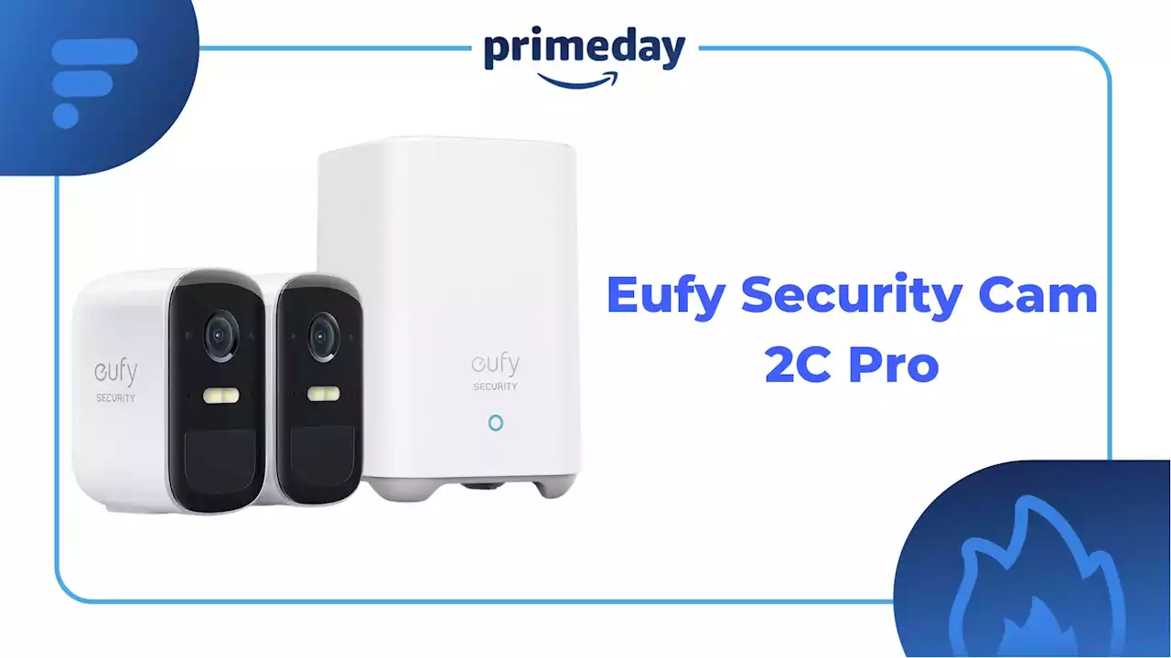 Ce lot de 2 caméras de surveillance en 2K perd 100 € de son prix pour le Prime Day