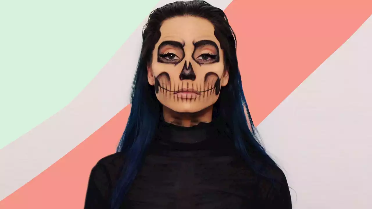 13 skeleton makeup tutorials for Halloween that are actually unique