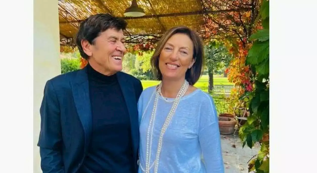 Gianni Morandi e gli auguri alla moglie Anna Dan: «Viverti accanto è la mia gioia»