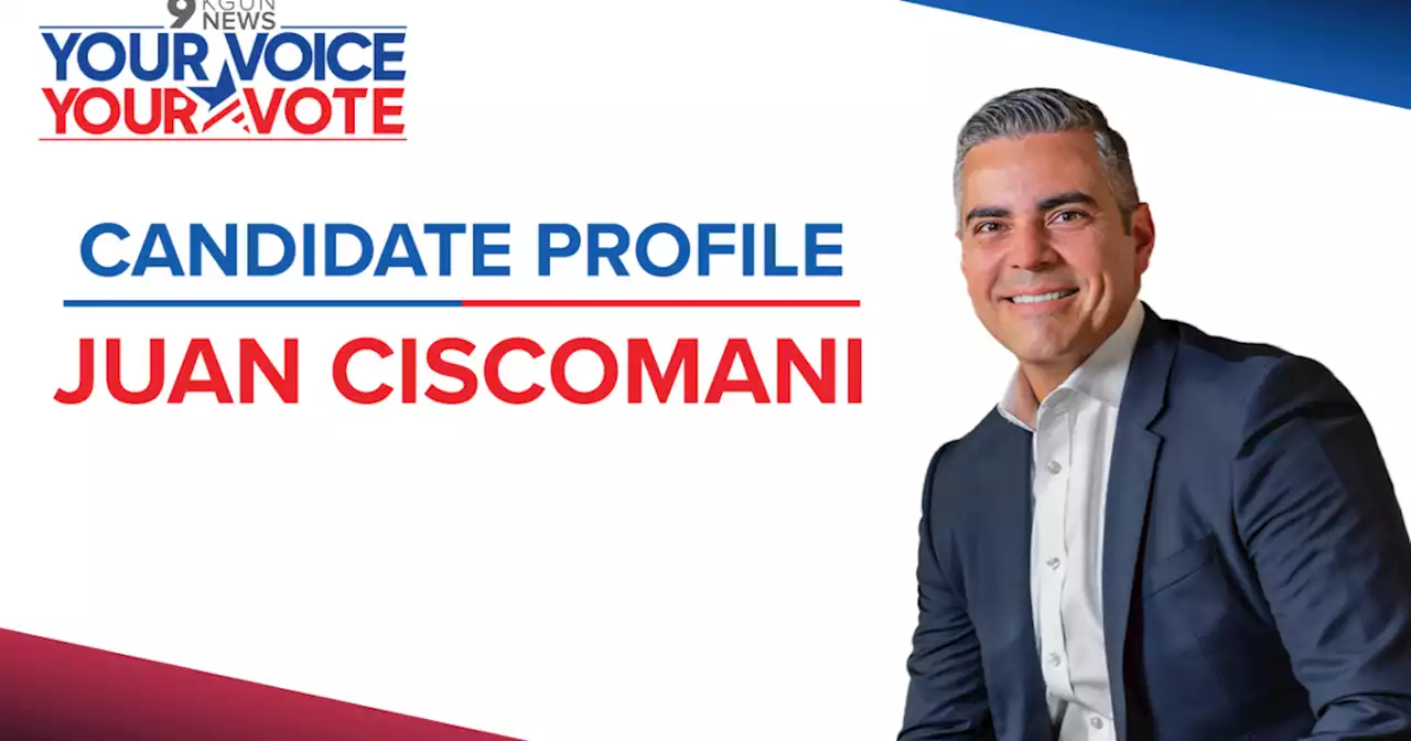 Juan Ciscomani, former Gov. Ducey advisor, campaigns for Congressional District 6