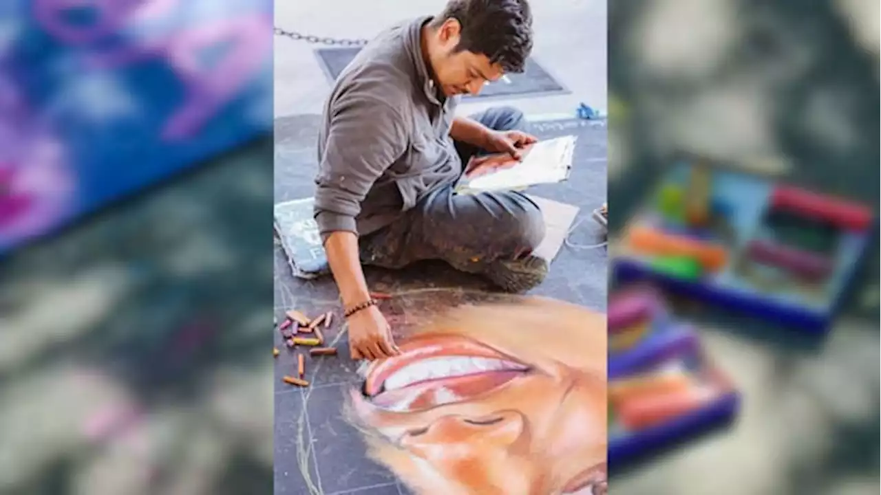 Free Kerrville Chalk Festival is fun for the whole family