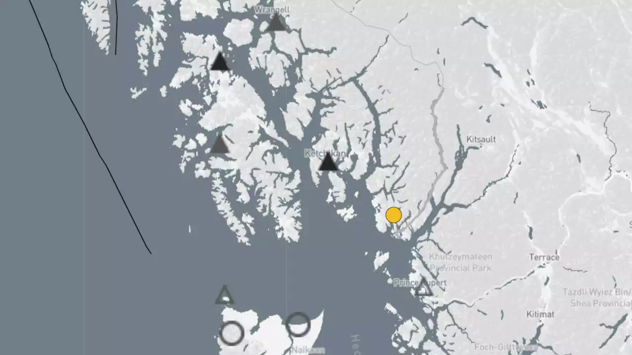 Yes, that was an earthquake near Ketchikan on Sunday night. Here’s why it didn’t show up online