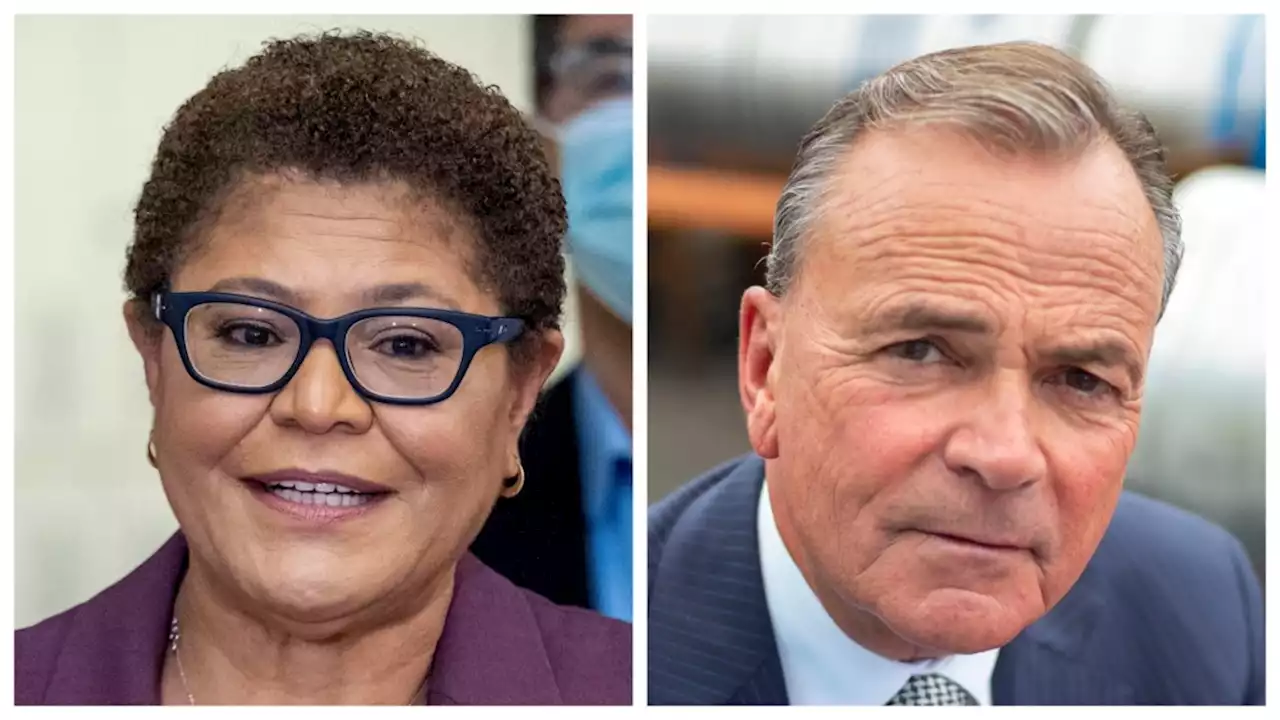 Karen Bass, Rick Caruso address LA City Hall scandal, call for unity in final mayoral debate