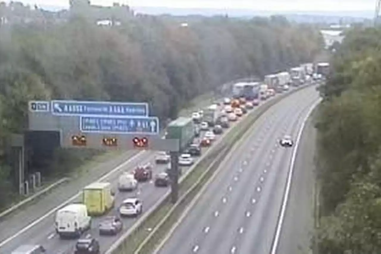 Police have shut the M61 due to an ongoing police incident near Bolton this morning