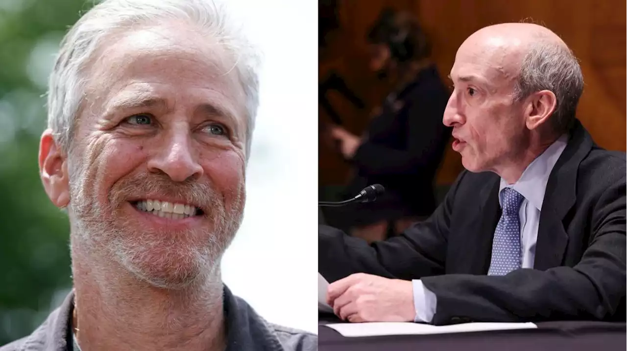 Jon Stewart, Gary Gensler spar over SEC oversight: 'It's not a level playing field,' Gensler says