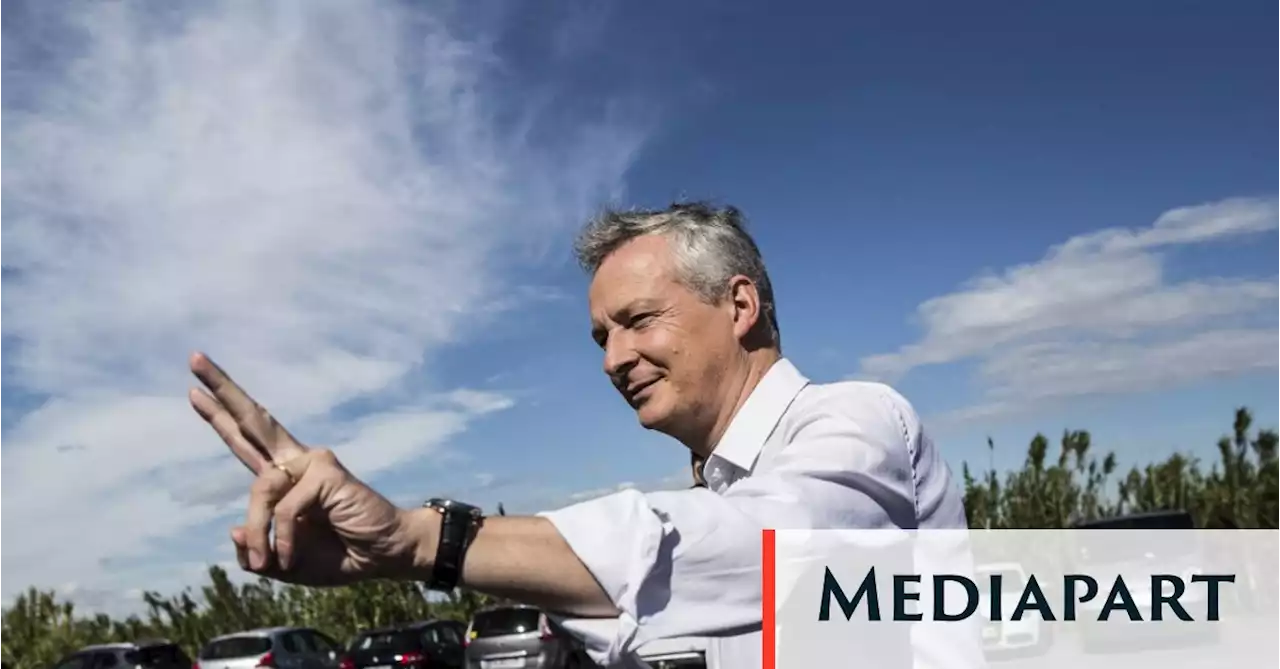 Cher Bruno Le Maire...