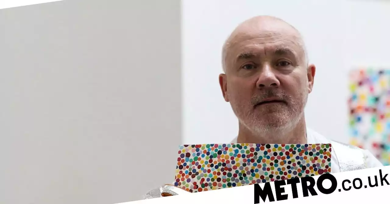 Damien Hirst burns £10,000,000 in artwork to make point about NFTs