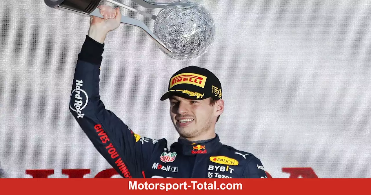 Weltmeister Verstappen: 'Wusste nach Paul Ricard, dass ich gewinnen würde'