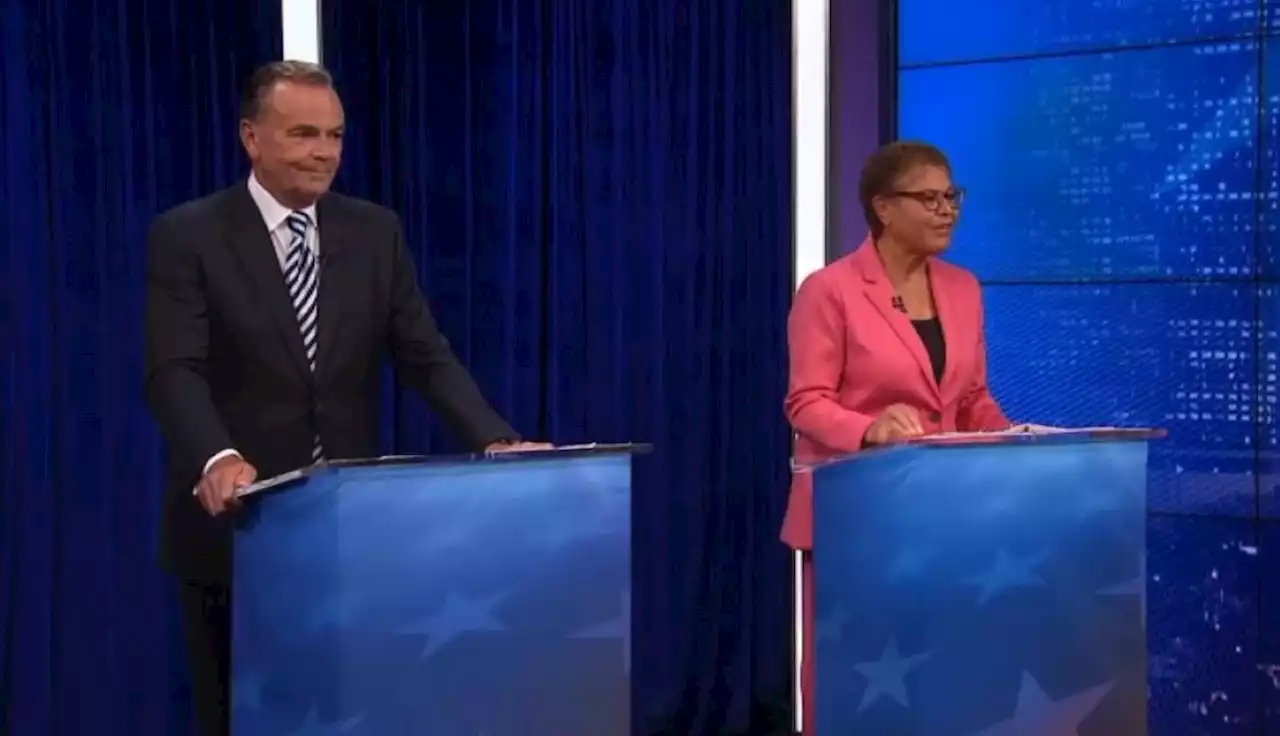 Watch: Karen Bass, Rick Caruso Face Off in Mayoral Debate With LA City Council in Turmoil