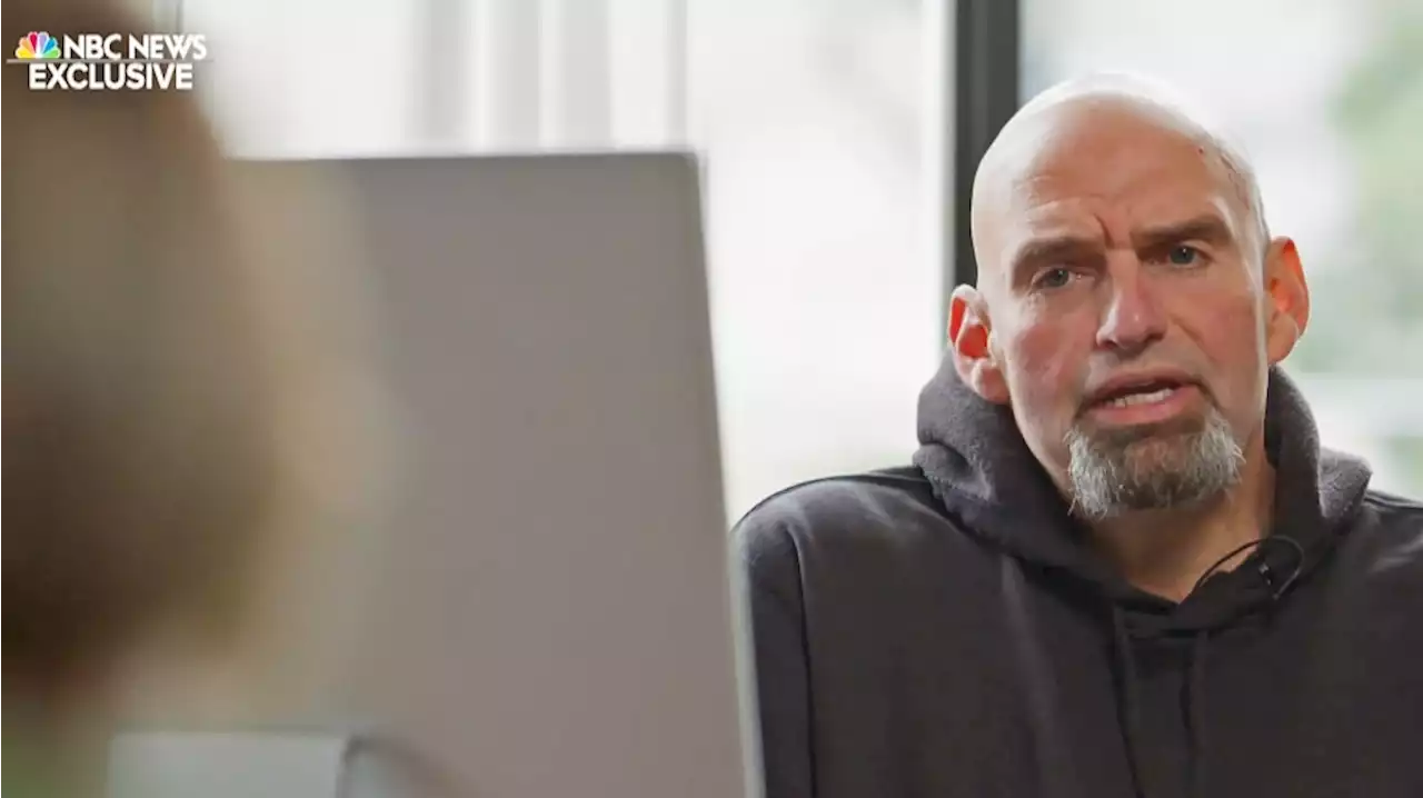 John Fetterman Discusses Health, Campaign in First Sit-down Interview Since Stroke