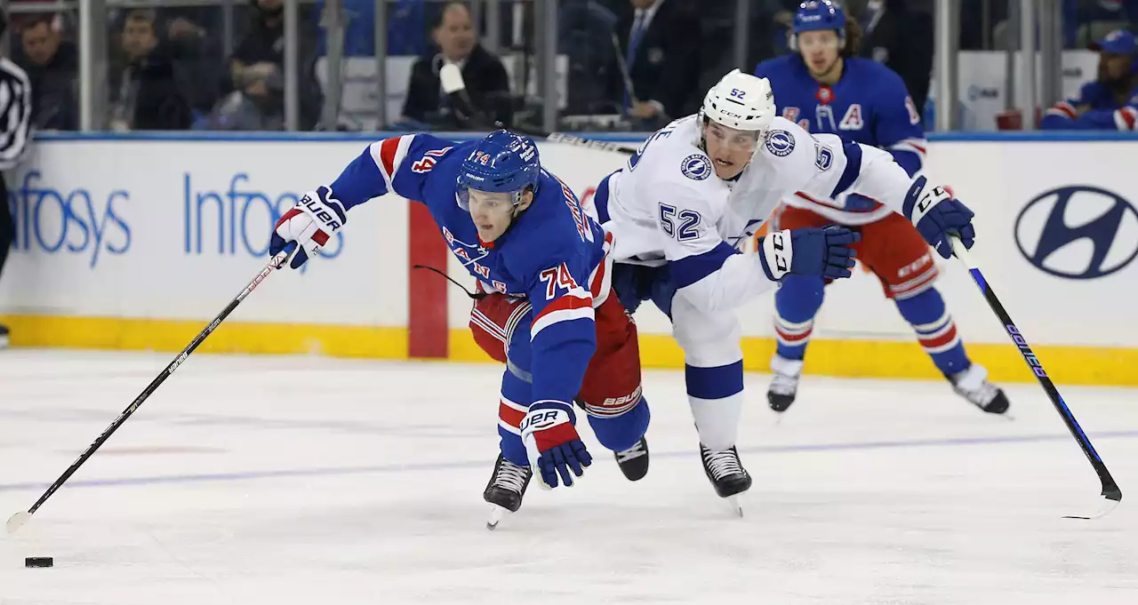 Rangers’ Vitali Kravtsov ‘day to day’ after exiting with upper body injury