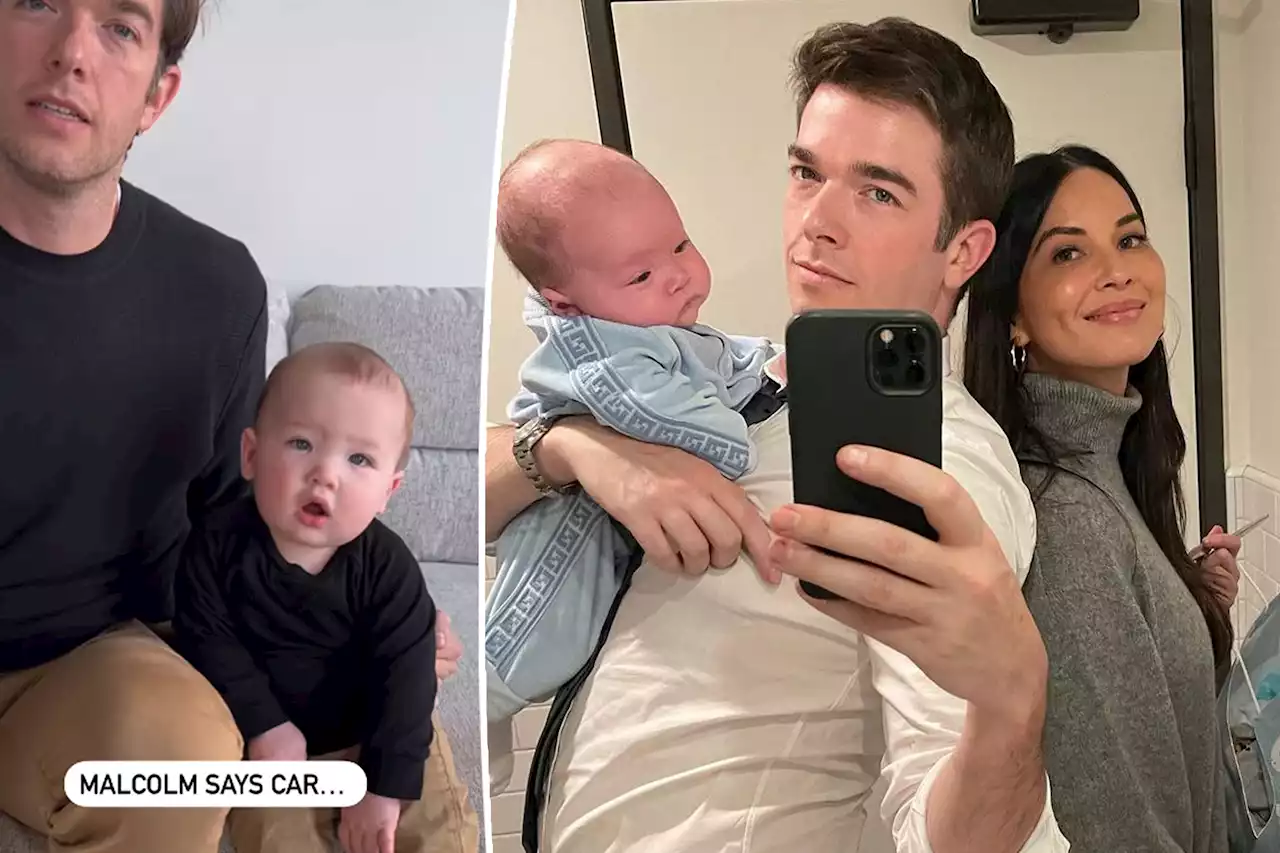 Olivia Munn and John Mulaney share video of son Malcolm’s first words