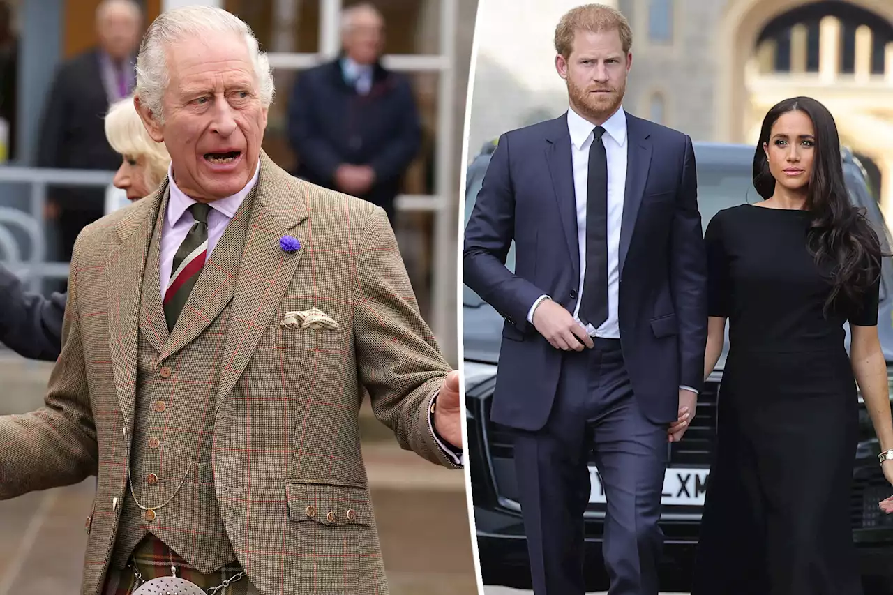 Why fans think King Charles dissed Prince Harry, Meghan with coronation date