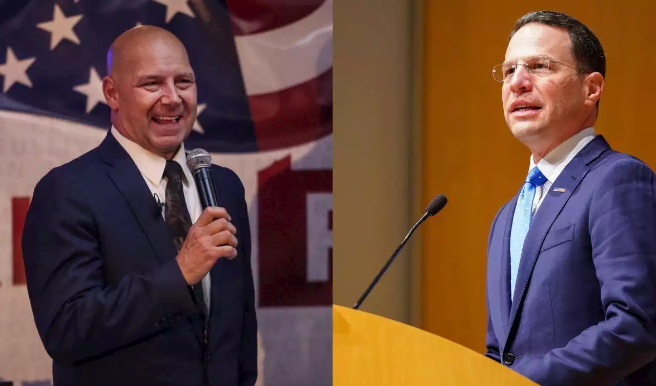 4 maps show where Pa. governor candidates Mastriano, Shapiro are getting big cash