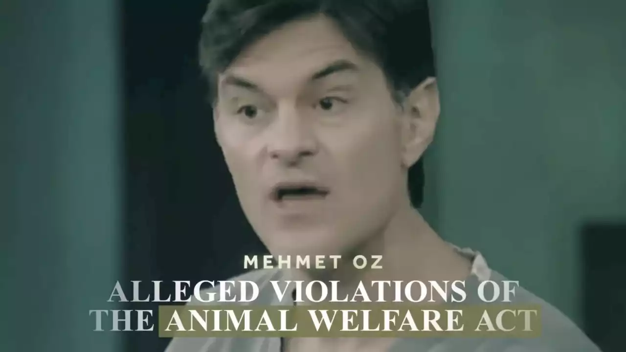 New ads attack Mehmet Oz for animal abuse