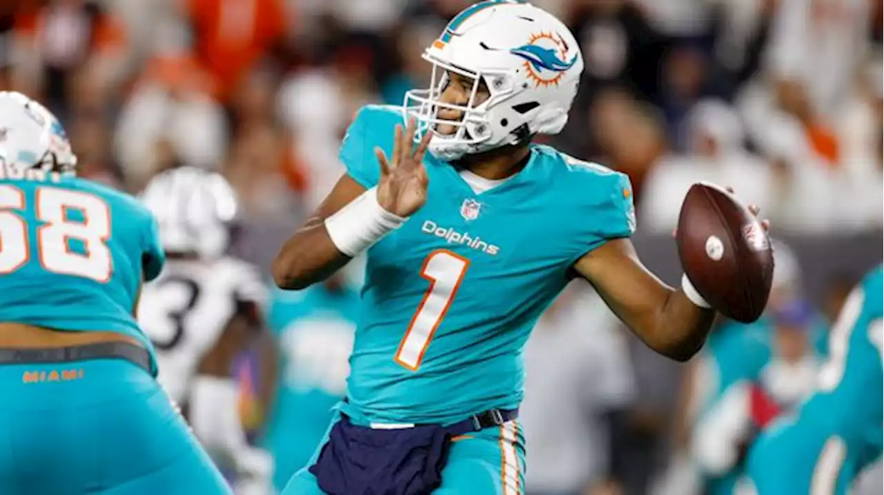 NFL - Tua Tagovailoa: Nach Gehirnerschütterung - Dolphins-Quarterback wieder auf dem Platz