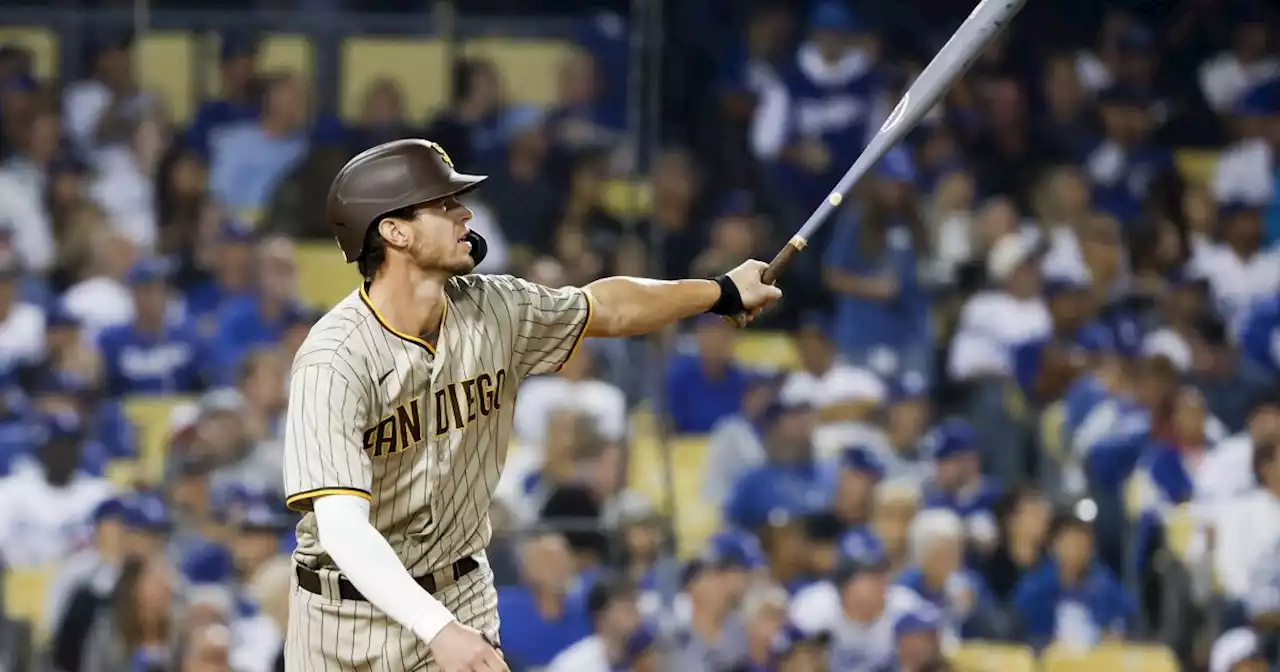 Column: On the verge of a blowout, Padres flash grit against Dodgers in NLDS opener